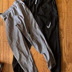 Nike Black Joggers with Swoosh Logo
